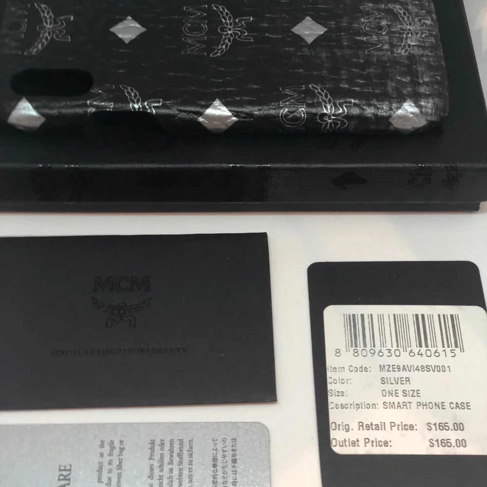 MCM IPHONE CASE X/XS